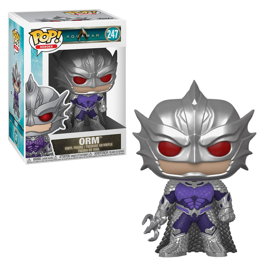 FUNKO POP HEROES AQUAMAN - ORM 247 BRINDE