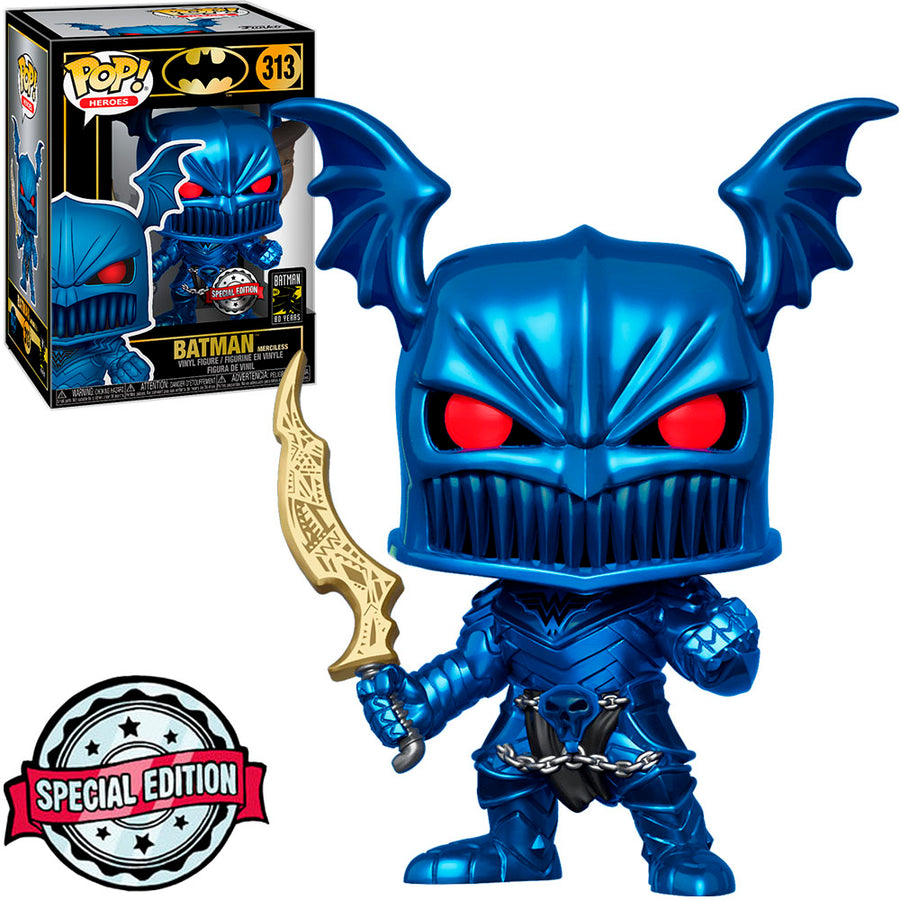 FUNKO POP HEROES BATMAN 80 YEARS EXCLUSIVE - BATMAN (MERCILESS) 313 BRINDE