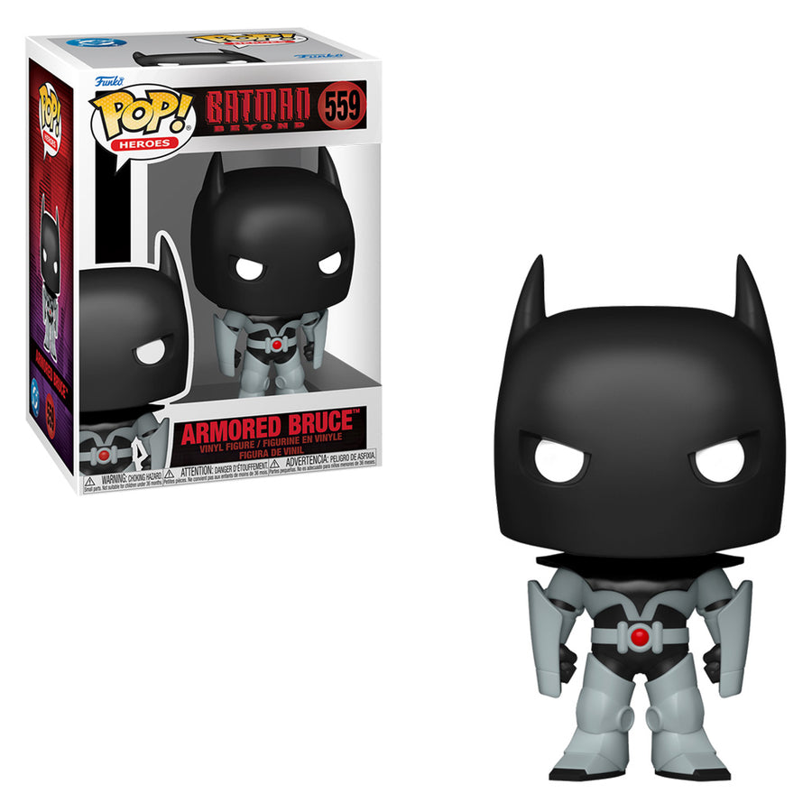 FUNKO POP HEROES BATMAN BEYOND - ARMORED BRUCE 559 BRINDE