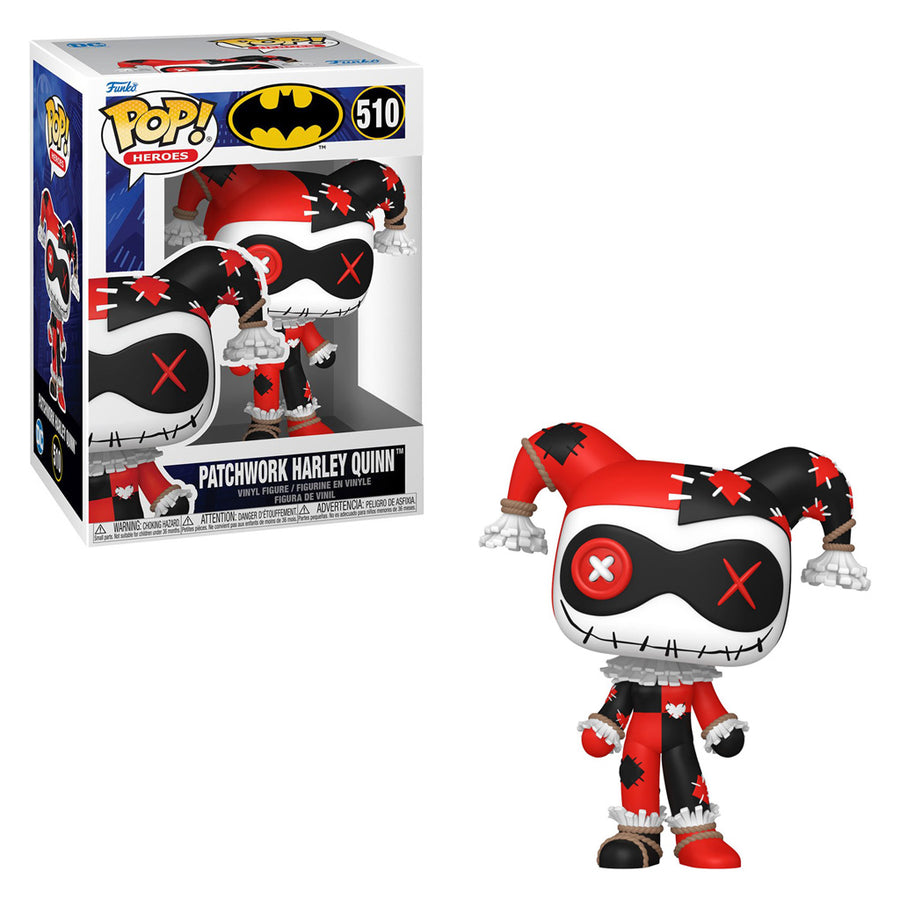 FUNKO POP HEROES BATMAN - PATCHWORK HARLEY QUINN 510 BRINDE