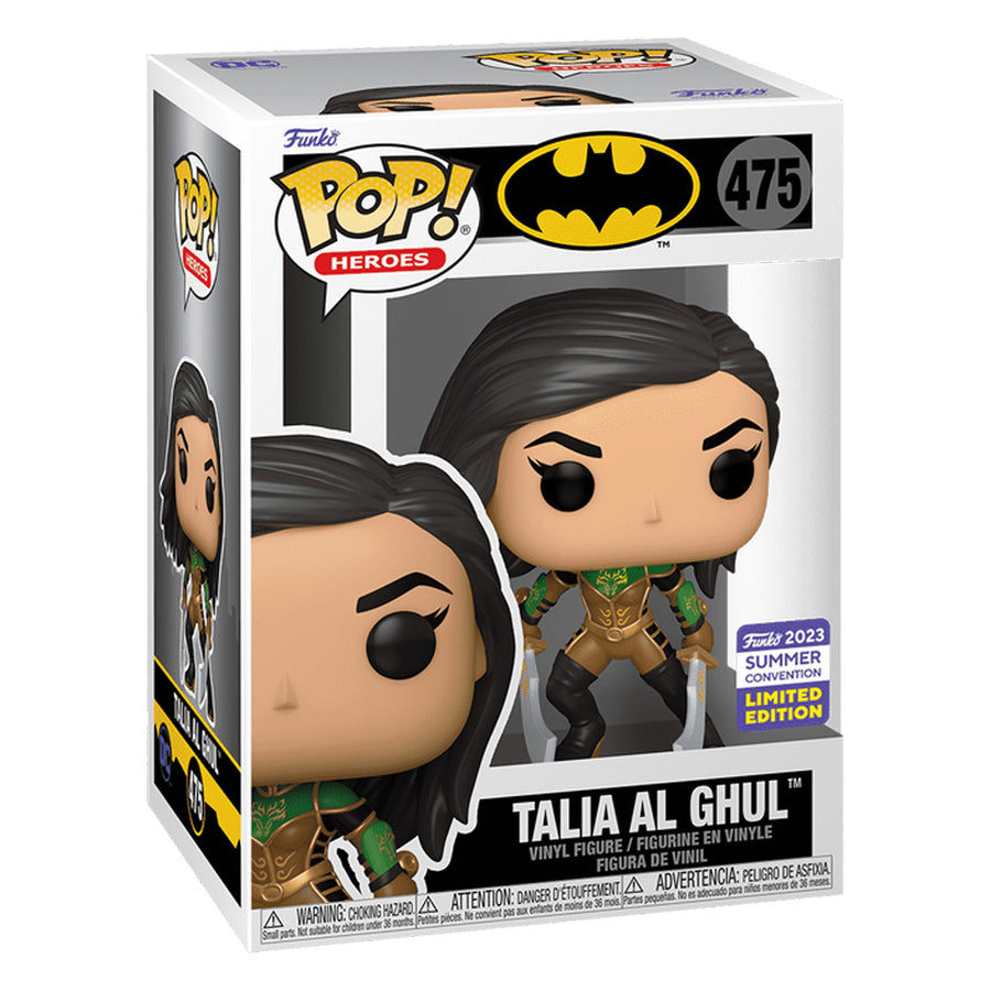 FUNKO POP HEROES BATMAN SAN DIEGO COMIC CON 2023 - TALIA AL GHUL 475