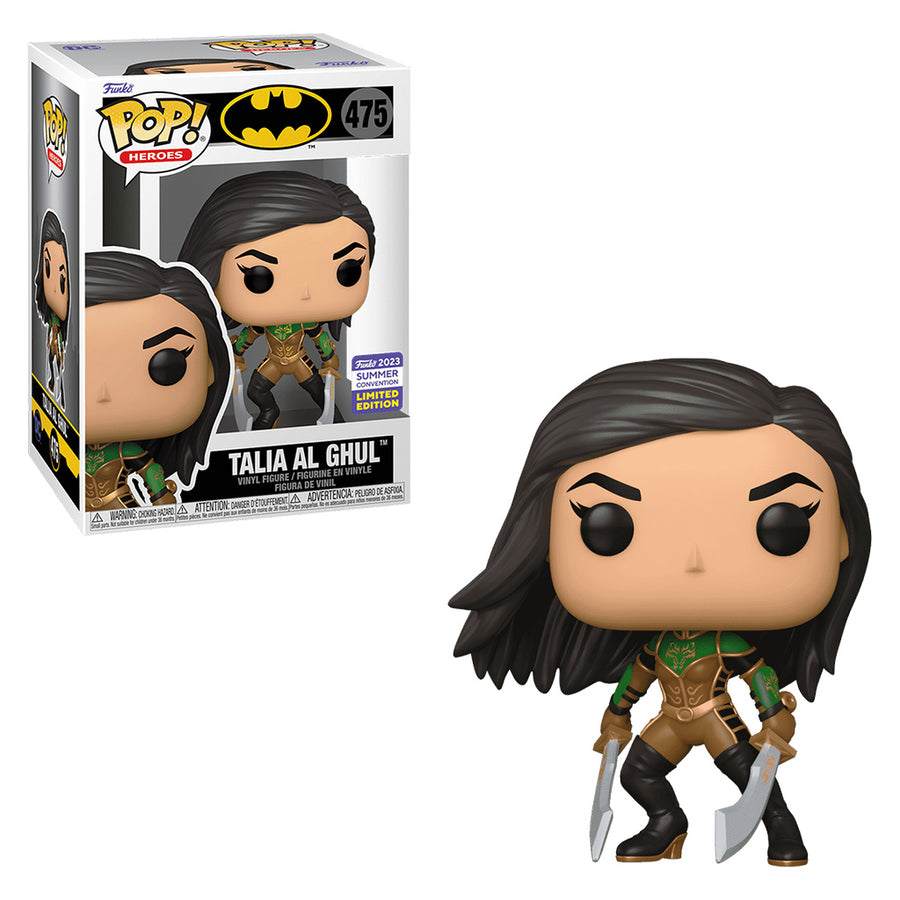 FUNKO POP HEROES BATMAN SAN DIEGO COMIC CON 2023 - TALIA AL GHUL 475