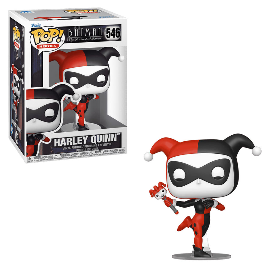 FUNKO POP HEROES BATMAN THE ANIMATED SERIES - HARLEY QUINN 546 BRINDE