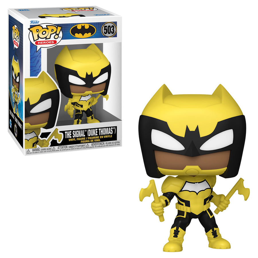 FUNKO POP HEROES BATMAN WARZONE - THE SIGNAL (DUKE THOMAS) 503 BRINDE