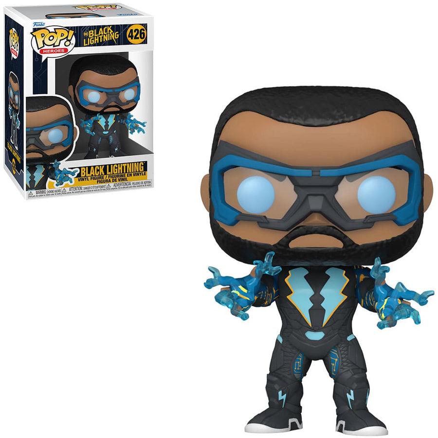 FUNKO POP HEROES BLACK LIGHTNING - BLACK LIGHTNING 426 BRINDE