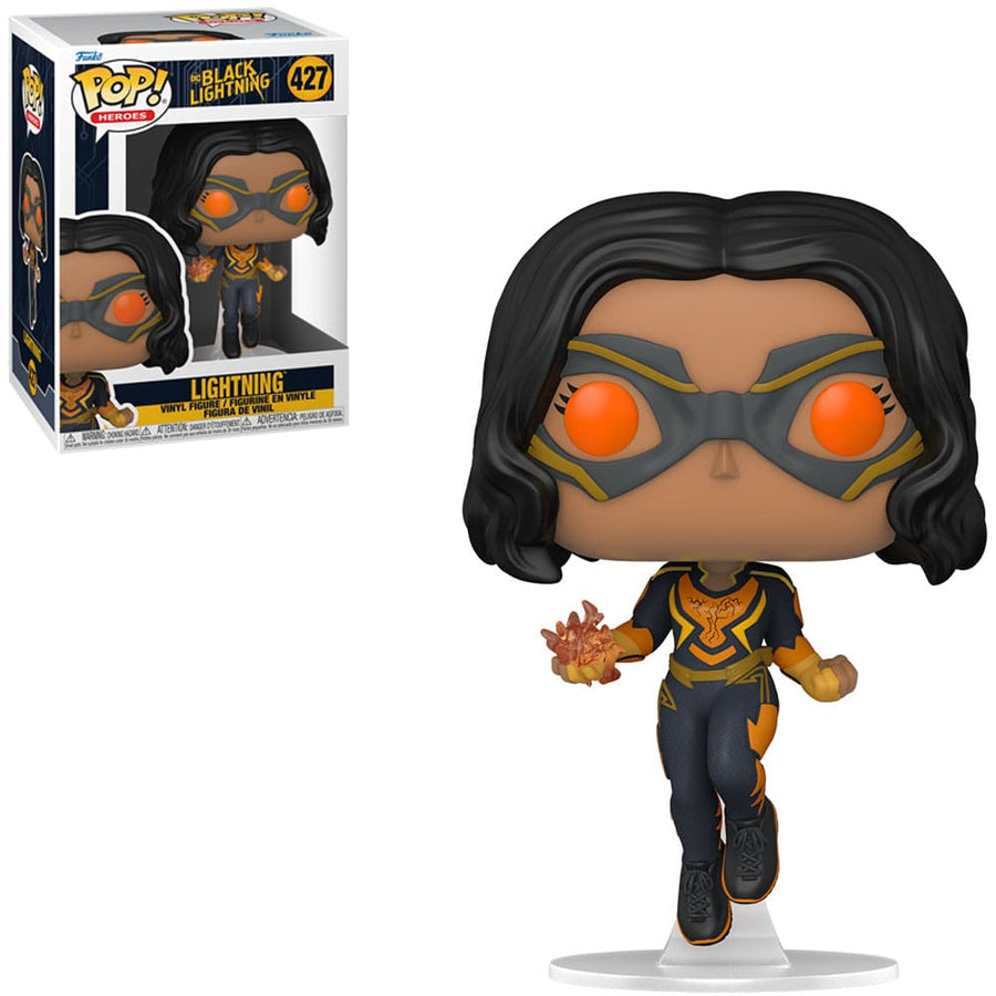 FUNKO POP HEROES BLACK LIGHTNING - LIGHTNING 427 BRINDE