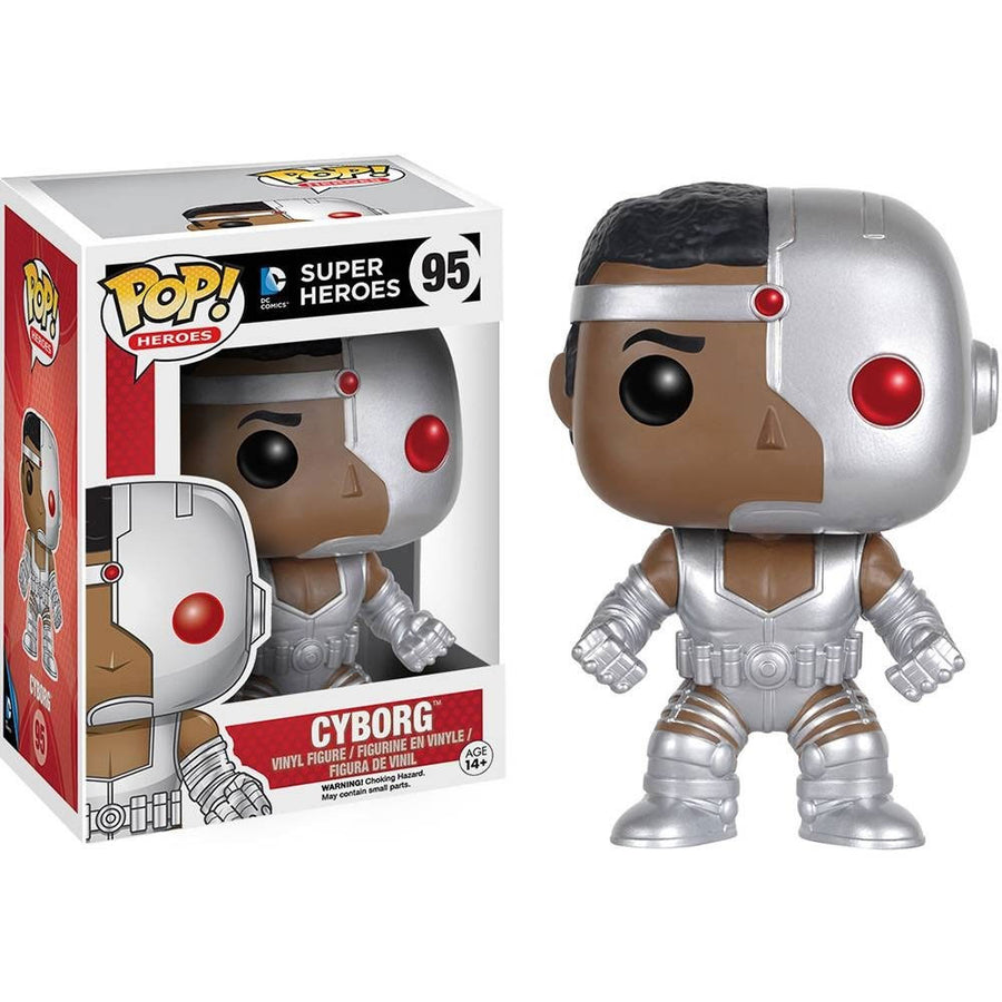 FUNKO POP HEROES - CYBORG 95 BRINDE