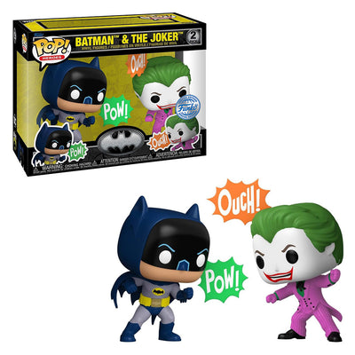 FUNKO POP HEROES DC BATMAN 85TH ANNIVERSARY EXCLUSIVE - BATMAN & THE JOKER