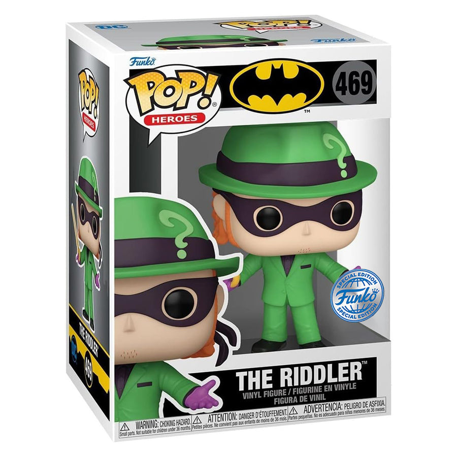 FUNKO POP HEROES DC BATMAN EXCLUSIVE - THE RIDDLER 469