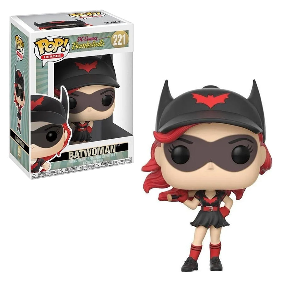FUNKO POP HEROES DC COMICS BOMBSHELLS 2 - BATWOMAN 221 BRINDE