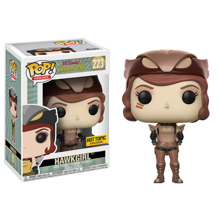 FUNKO POP HEROES DC COMICS BOMBSHELLS EXCLUSIVE - HAWKGIRL 223 BRINDE