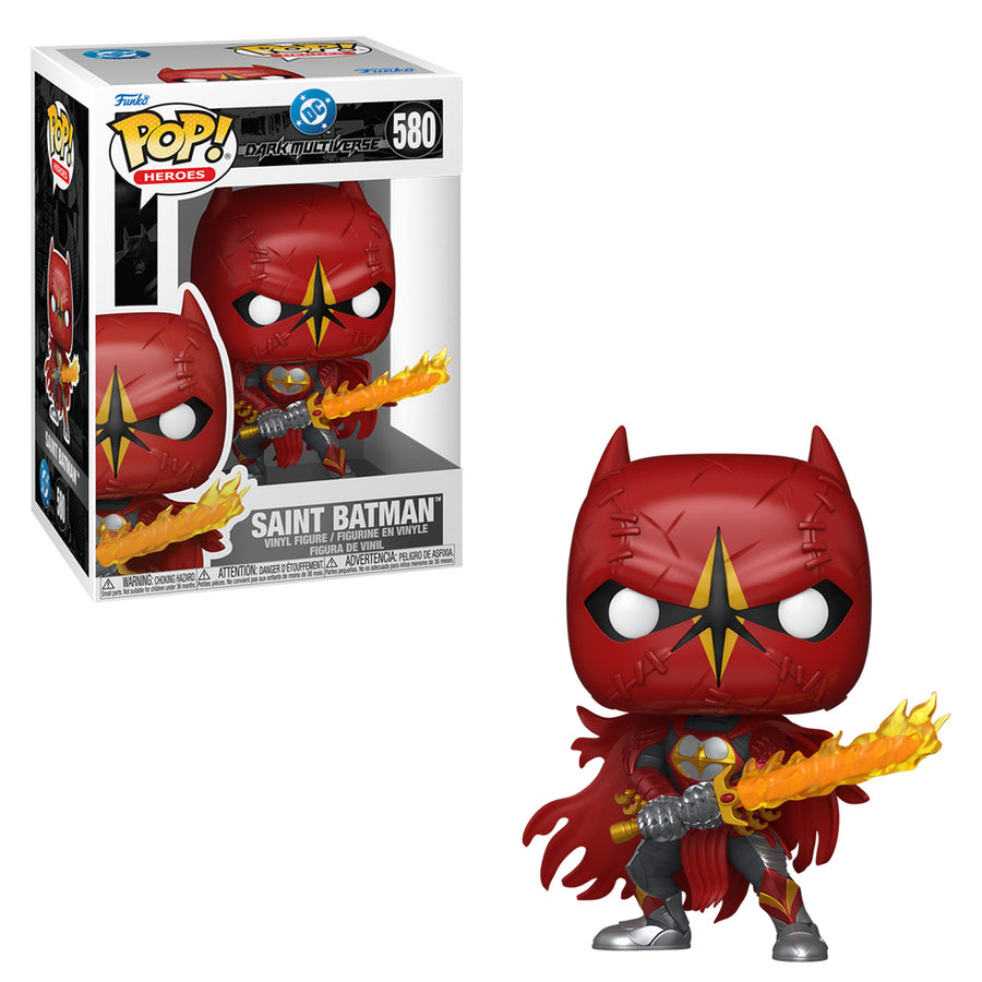 FUNKO POP HEROES DC COMICS: DARK MULTIVERSE - SAINT BATMAN 580 BRINDE