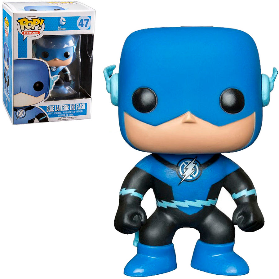 FUNKO POP HEROES DC COMICS EXCLUSIVE - BLUE LANTERN: THE FLASH 47 BRINDE