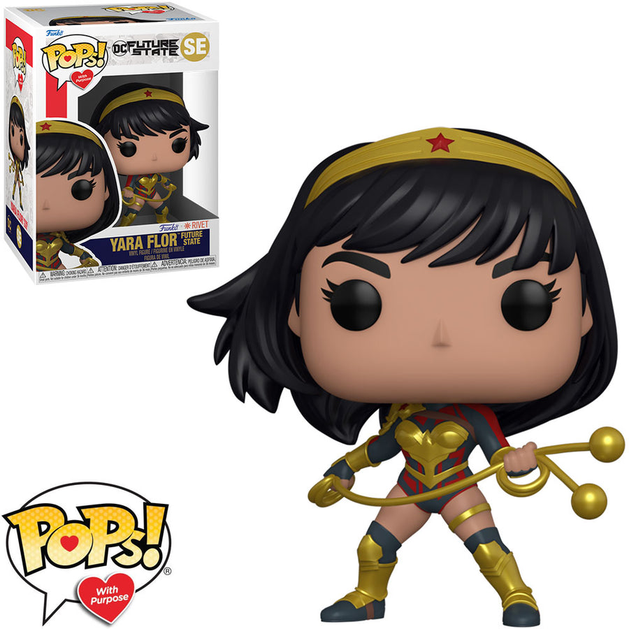 FUNKO POP HEROES DC COMICS FUTURE STATE - YARA FLOR (SE) BRINDE