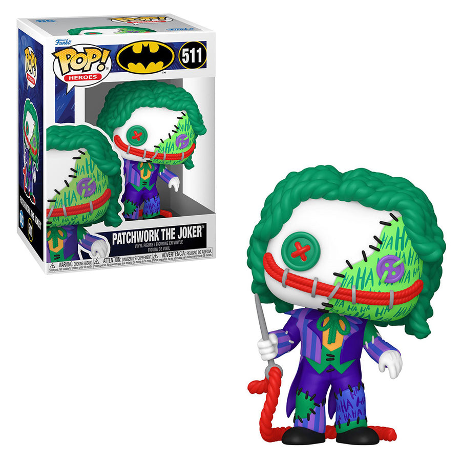 FUNKO POP HEROES DC COMICS - PATCHWORK THE JOKER 511 BRINDE