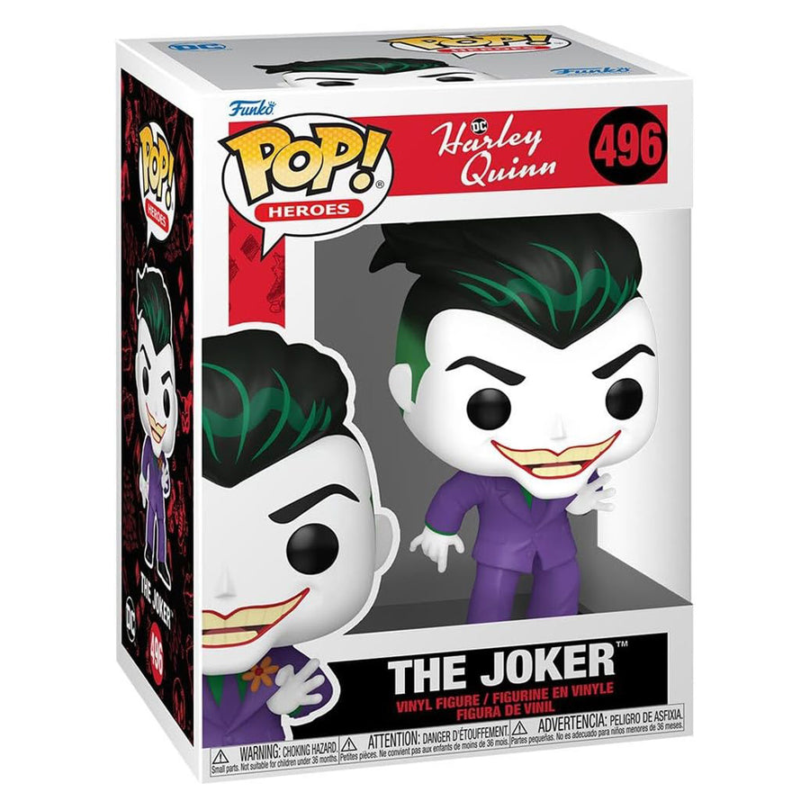 FUNKO POP HEROES DC HARLEY QUINN - THE JOKER 496