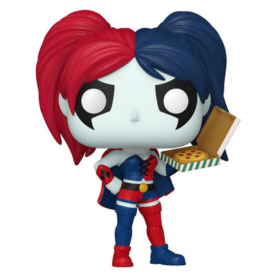 FUNKO POP HEROES: DC - HARLEY QUINN WITH PIZZA 452