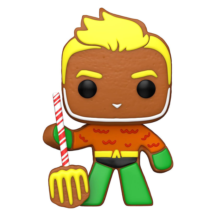 FUNKO POP HEROES DC HOLIDAY - GINGERBREAD AQUAMAN 445