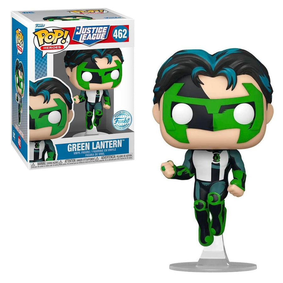 FUNKO POP HEROES DC JUSTICE LEAGUE EXCLUSIVE - GREEN LANTERN 462 BRINDE