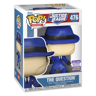 FUNKO POP HEROES DC JUSTICE LEAGUE SAN DIEGO COMIC CON 2023 - THE QUESTION 476