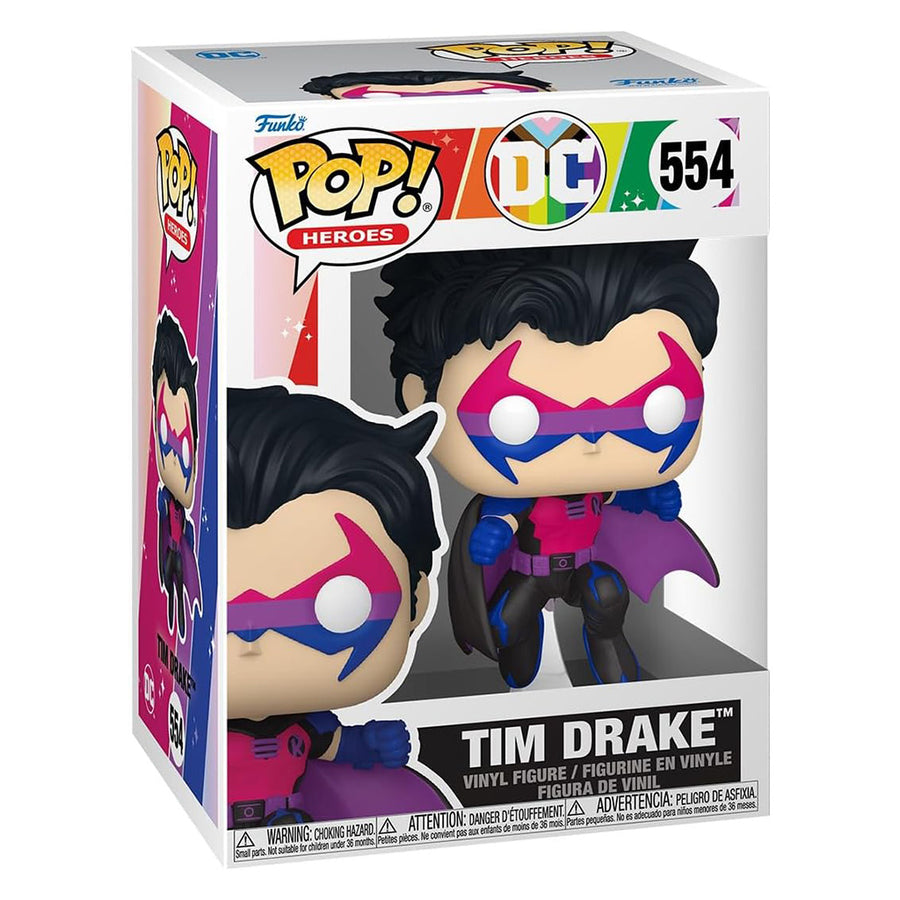 FUNKO POP HEROES DC PRIDE - TIM DRAKE 554