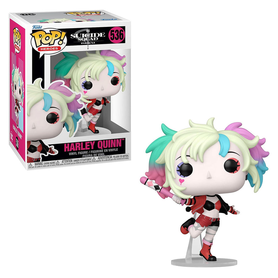 FUNKO POP HEROES DC SUICIDE SQUAD ISEKAI - HARLEY QUINN 536 BRINDE