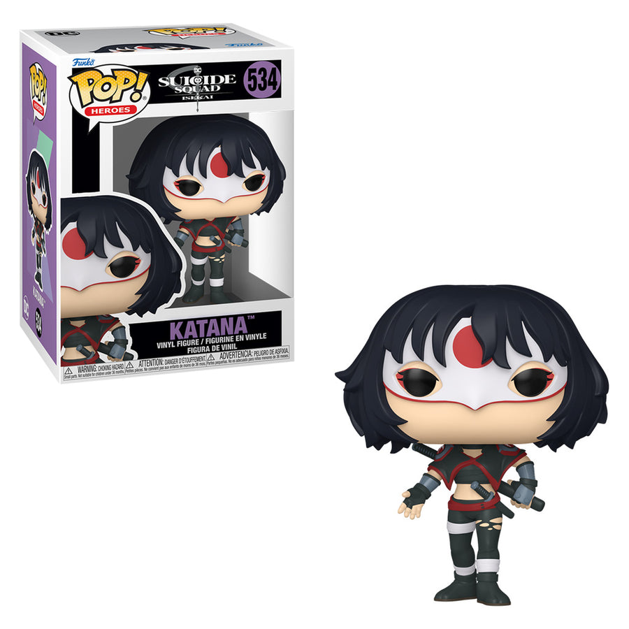 FUNKO POP HEROES DC SUICIDE SQUAD ISEKAI - KATANA 534 BRINDE