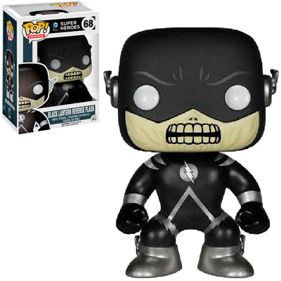 FUNKO POP HEROES DC SUPER HEROES EXCLUSIVE - BLACK LANTERN REVERSE FLASH 68