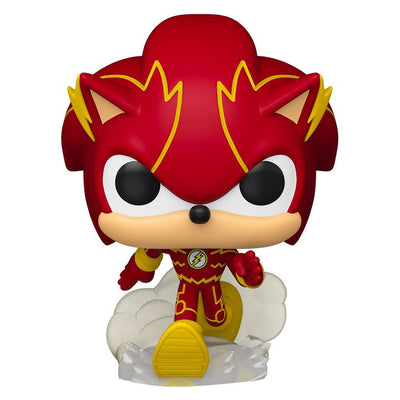 FUNKO POP HEROES DC X SONIC THE HEDGEHOG EXCLUSIVE - SONIC AS THE FLASH 593