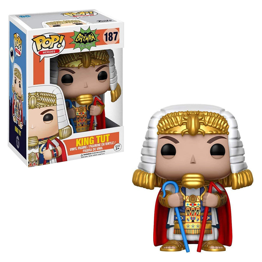 FUNKO POP HEROES - KING TUT 187 BRINDE