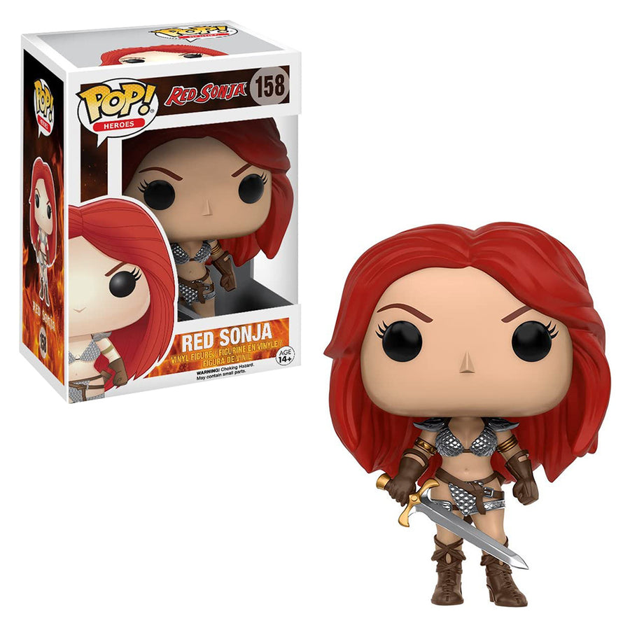 FUNKO POP HEROES RED SONJA - RE SONJA 158 BRINDE
