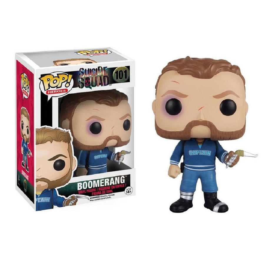 FUNKO POP HEROES SUICIDE SQUAD - BOOMERANG 101