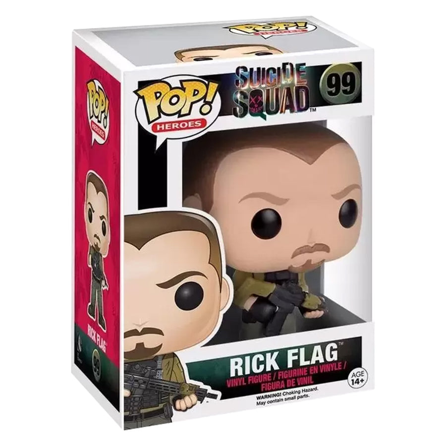 FUNKO POP HEROES SUICIDE SQUAD - RICK FLAG 99