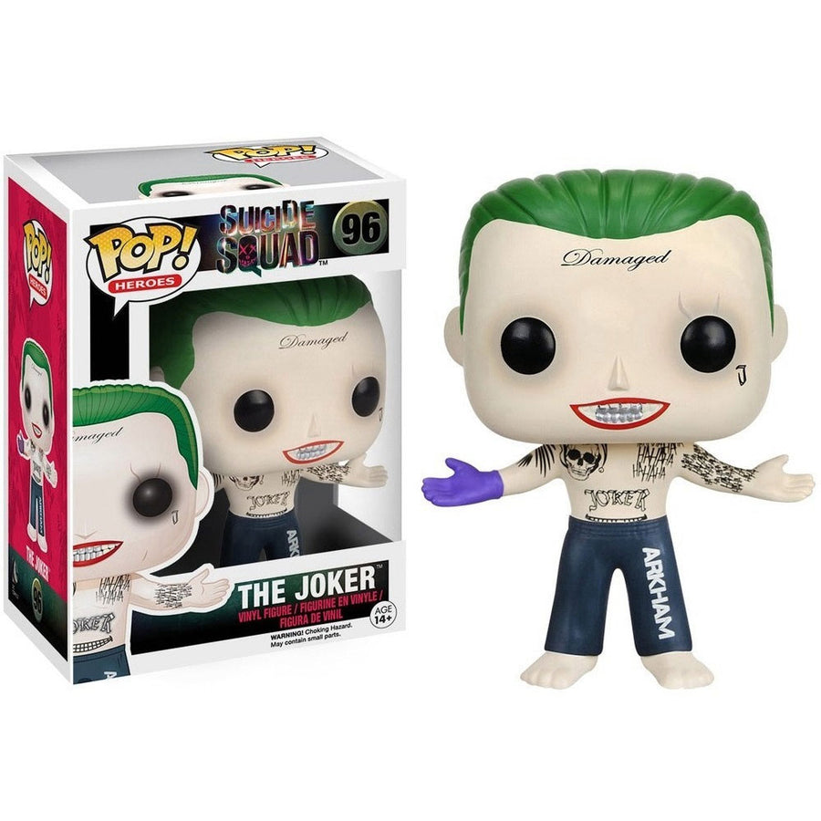 FUNKO POP HEROES SUICIDE SQUAD - THE JOKER 96 BRINDE