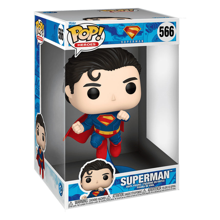 FUNKO POP HEROES SUPERMAN SUPER SIZED 10