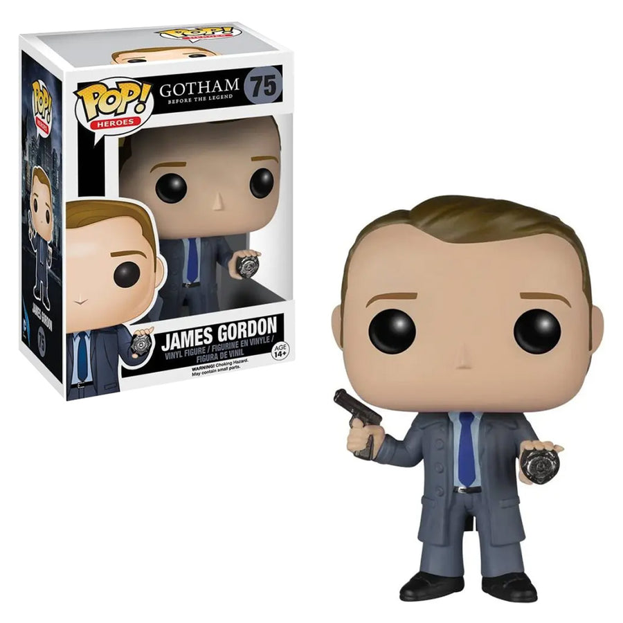 FUNKO POP HEROES TELEVISION GOTHAM - JAMES GORDON 75 BRINDE