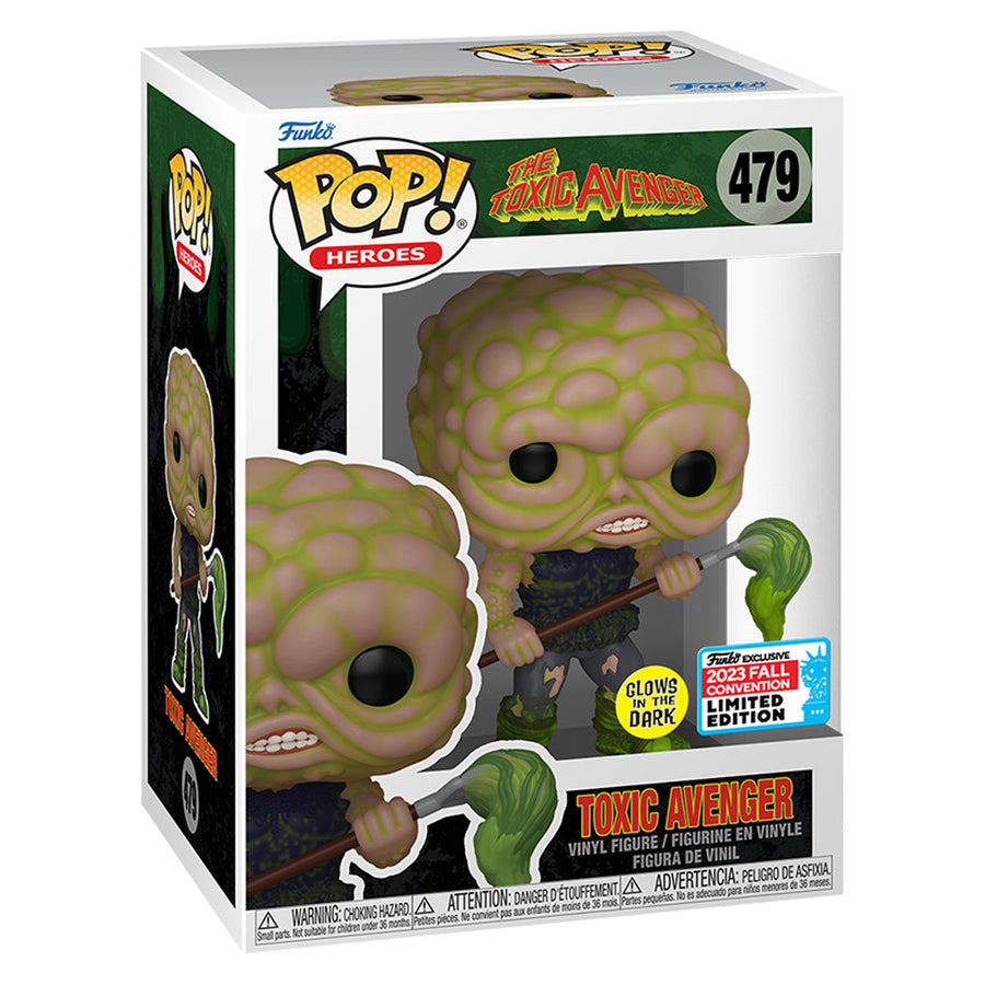 FUNKO POP HEROES THE TOXIC AVENGER NEW YORK COMIC CON 2023 - TOXIC AVENGER 479