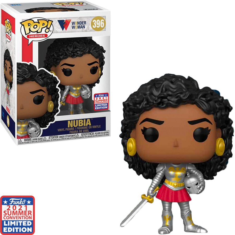 FUNKO POP HEROES WONDER WOMAN 80 YEARS SDCC 2021 EXCLUSIVE - NUBIA 396