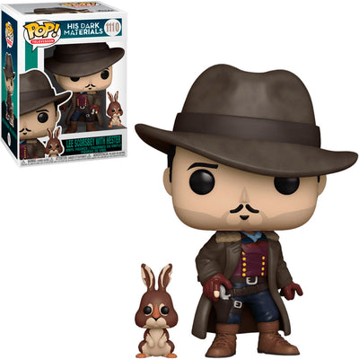 FUNKO POP HIS DARK MATERIALS - LEE SCORSBEY WITH HESTER 1110 BRINDE