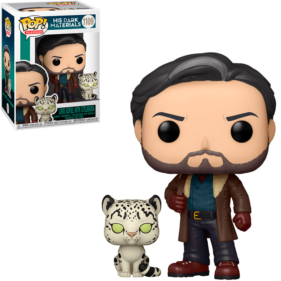 FUNKO POP HIS DARK MATERIALS - LORD ASRIEL WITH STELMARIA 1109 BRINDE