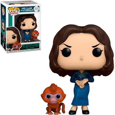 FUNKO POP HIS DARK MATERIALS - MRS. COULTER WITH OZYMANDIAS 1111 BRINDE
