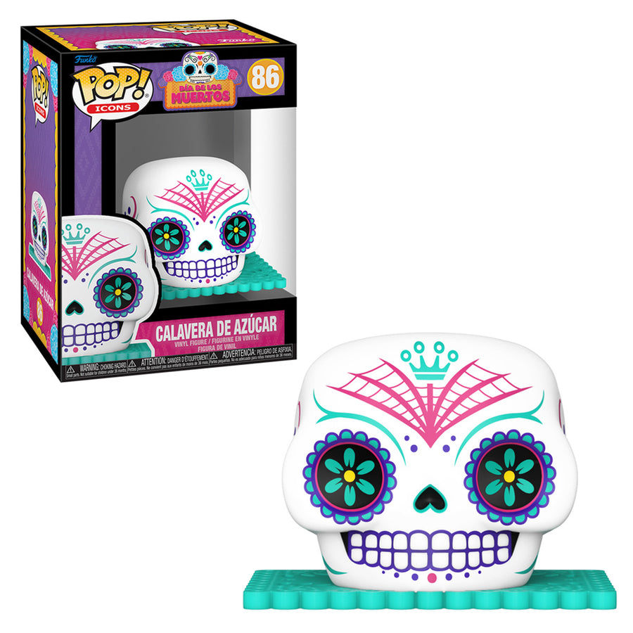 FUNKO POP ICON DIA DE LOS MUERTOS - CALAVERA DE AZÚCAR 86 BRINDE