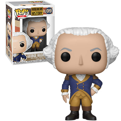 FUNKO POP ICONS AMERICAN HISTORY - GEORGE WASHINTON 09 BRINDE