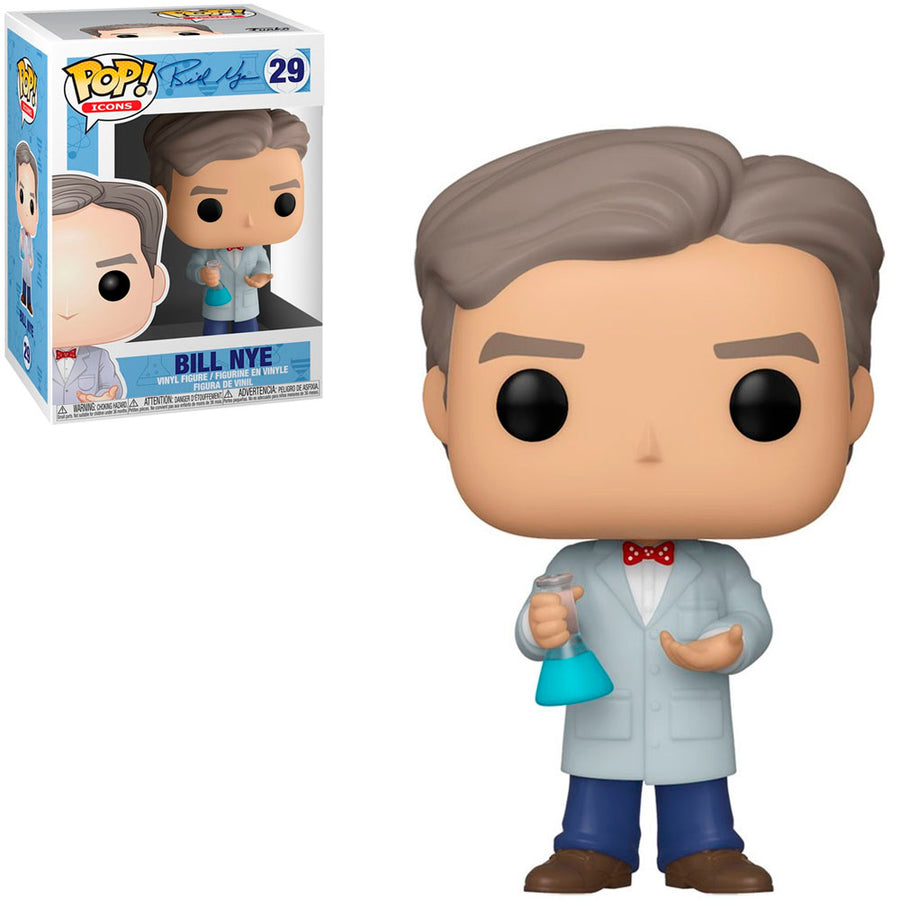 FUNKO POP ICONS BILL NYE THE SCIENCE GUY - BILL NYE 29 BRINDE