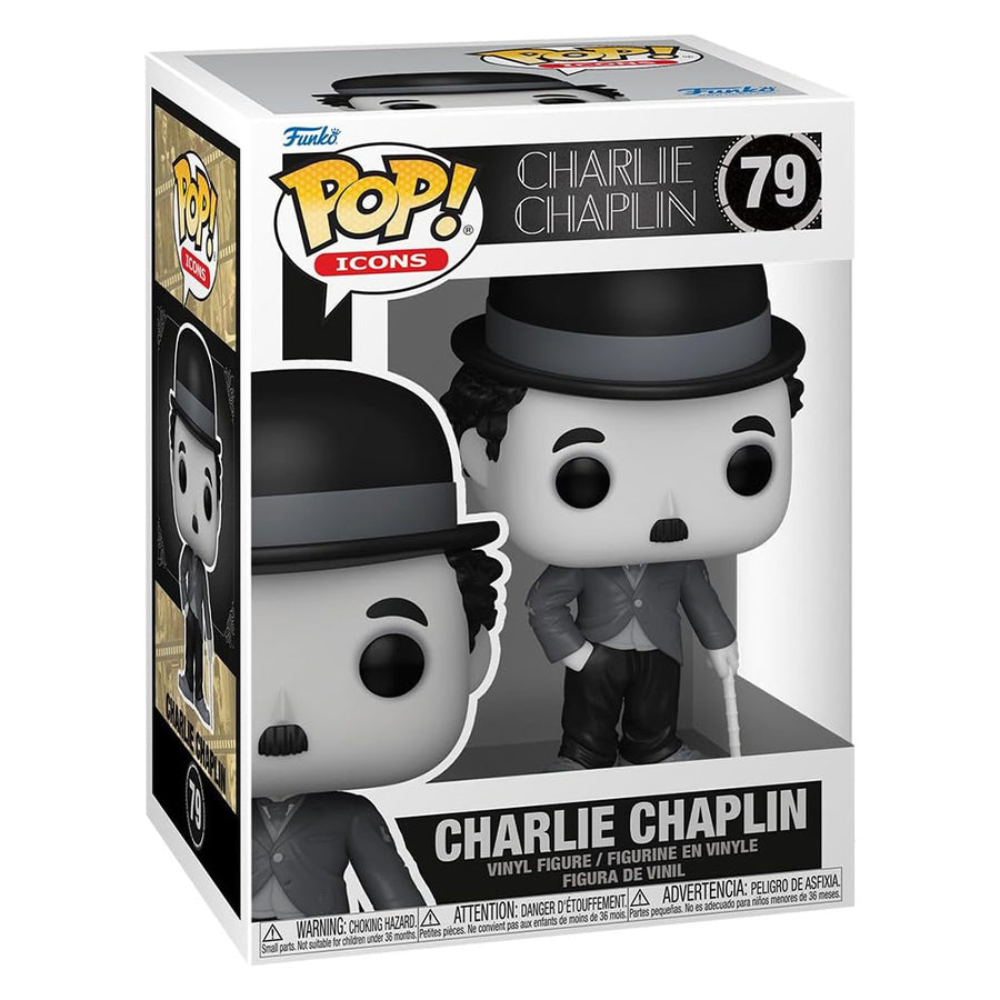 FUNKO POP ICONS CHARLIE CHAPLIN 79