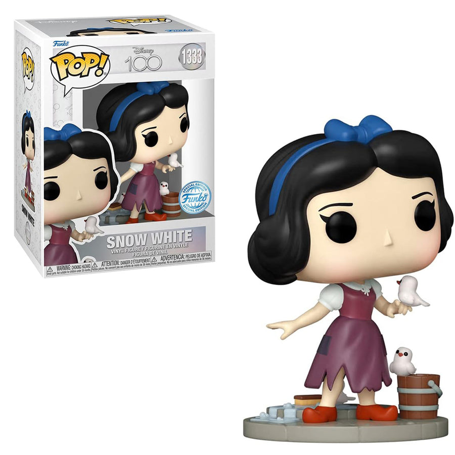 FUNKO POP ICONS DISNEY 100TH ANNIVERSARY EXCLUSIVE - SNOW WHITE 1333 BRINDE