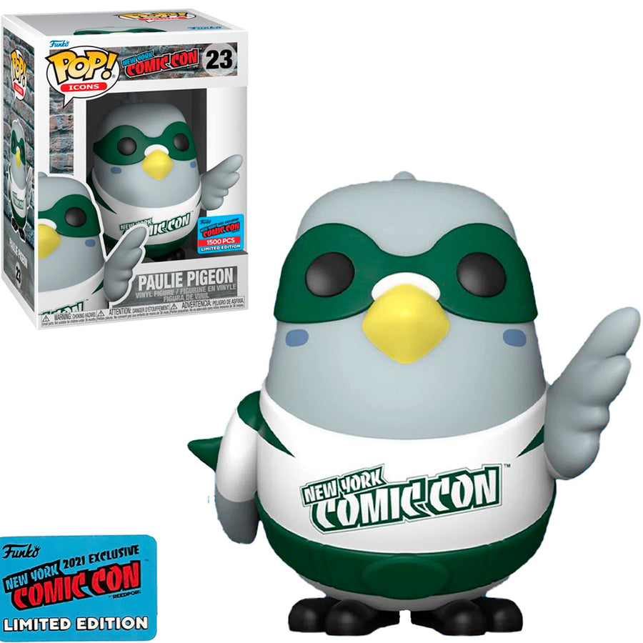 FUNKO POP ICONS EXCLUSIVE - PAULIE PIGEON 23 (NYCC 2021)