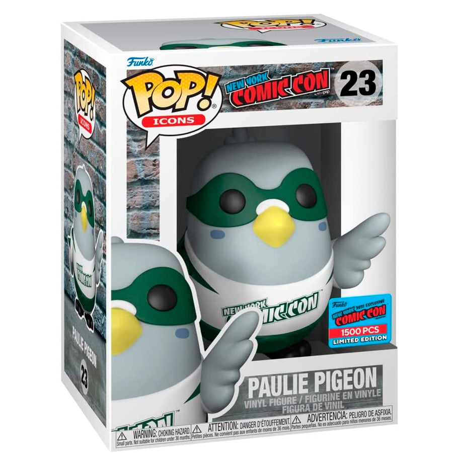 FUNKO POP ICONS EXCLUSIVE - PAULIE PIGEON 23 (NYCC 2021)