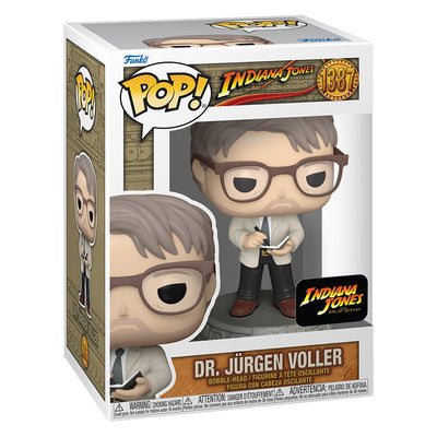 FUNKO POP INDIANA JONES AND THE DIAL OF DESTINY - DR. JURGEN VOLLER 1387