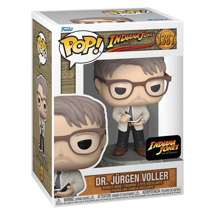 FUNKO POP INDIANA JONES AND THE DIAL OF DESTINY - DR. JURGEN VOLLER 1387